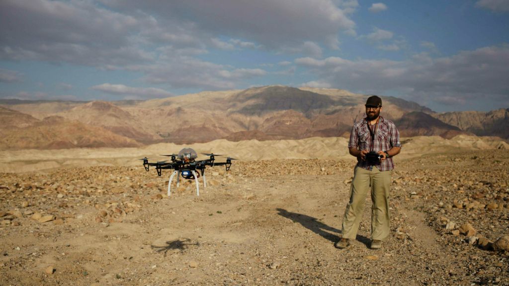 Drones to Protect Archeological Sites in Jordan
