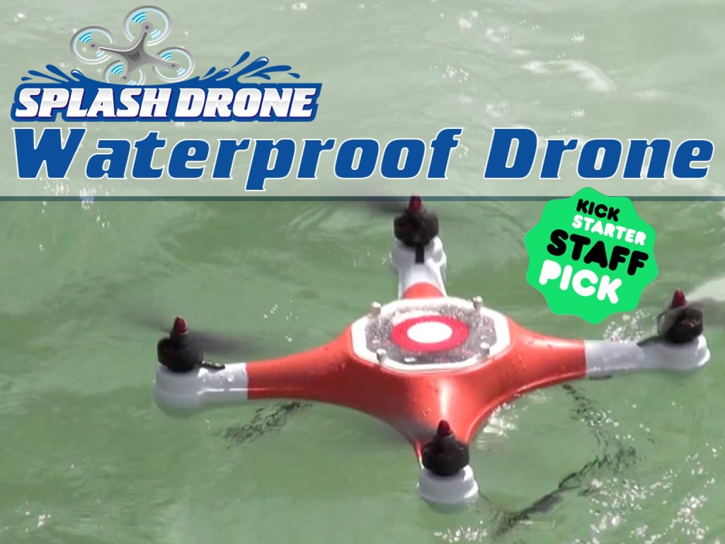 Splash Drone: The Waterproof Drone Everybody Wants to Own