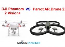 DJI Phantom 2 Vision+ vs Parrot AR.Drone 2.0