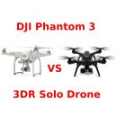 DJI Phantom 3 vs 3DR Solo Drone