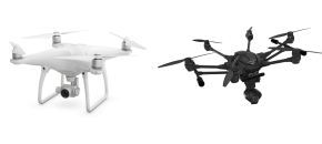 DJI Phantom 4 vs Yuneec Typhoon H